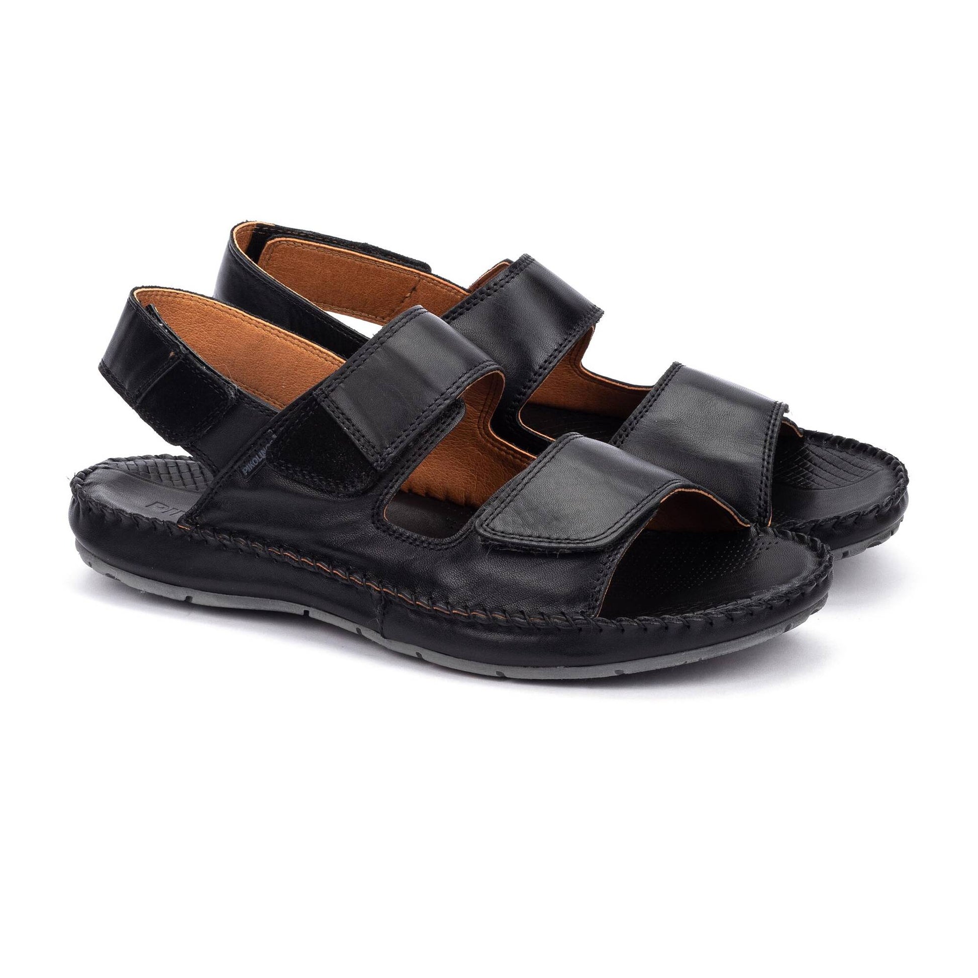 Pikolinos flat sandals with hook-and-loop closure TARIFA 06J-0017C1