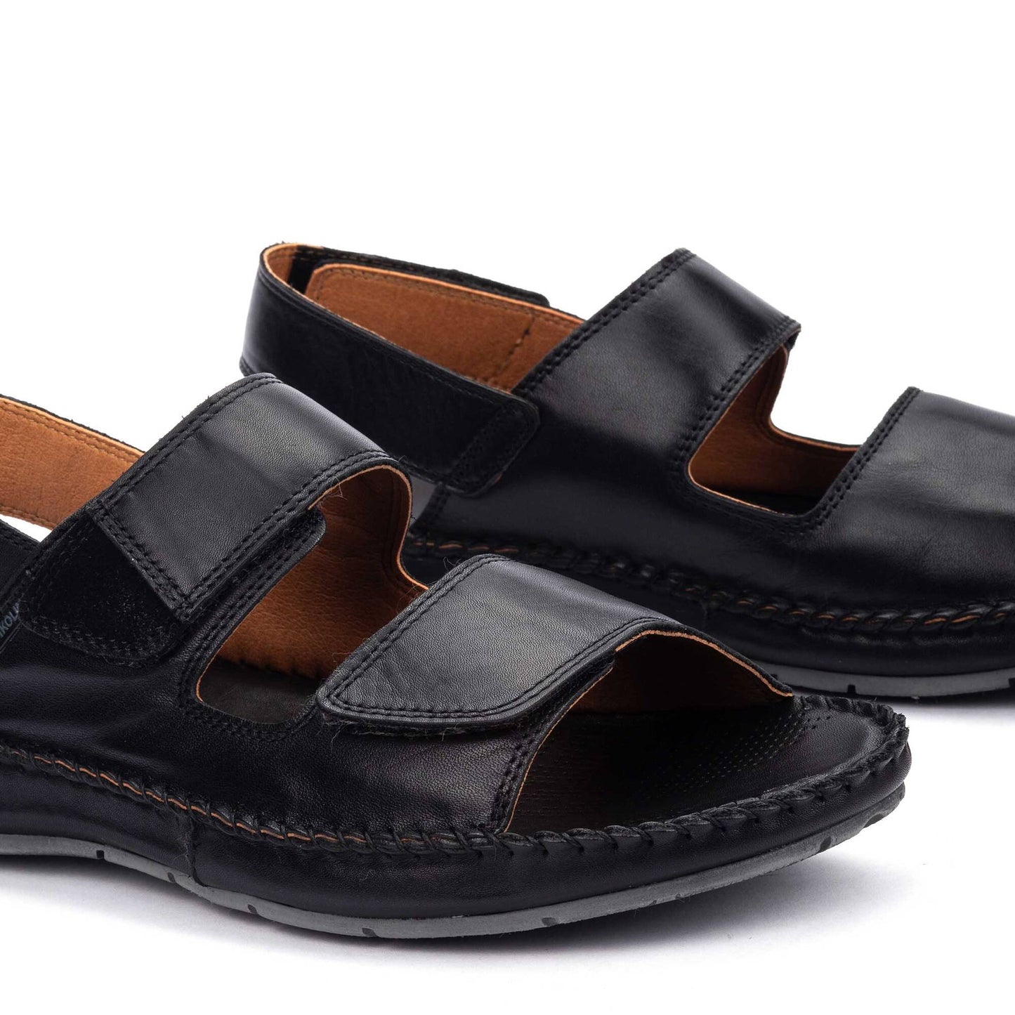 Pikolinos flat sandals with hook-and-loop closure TARIFA 06J-0017C1