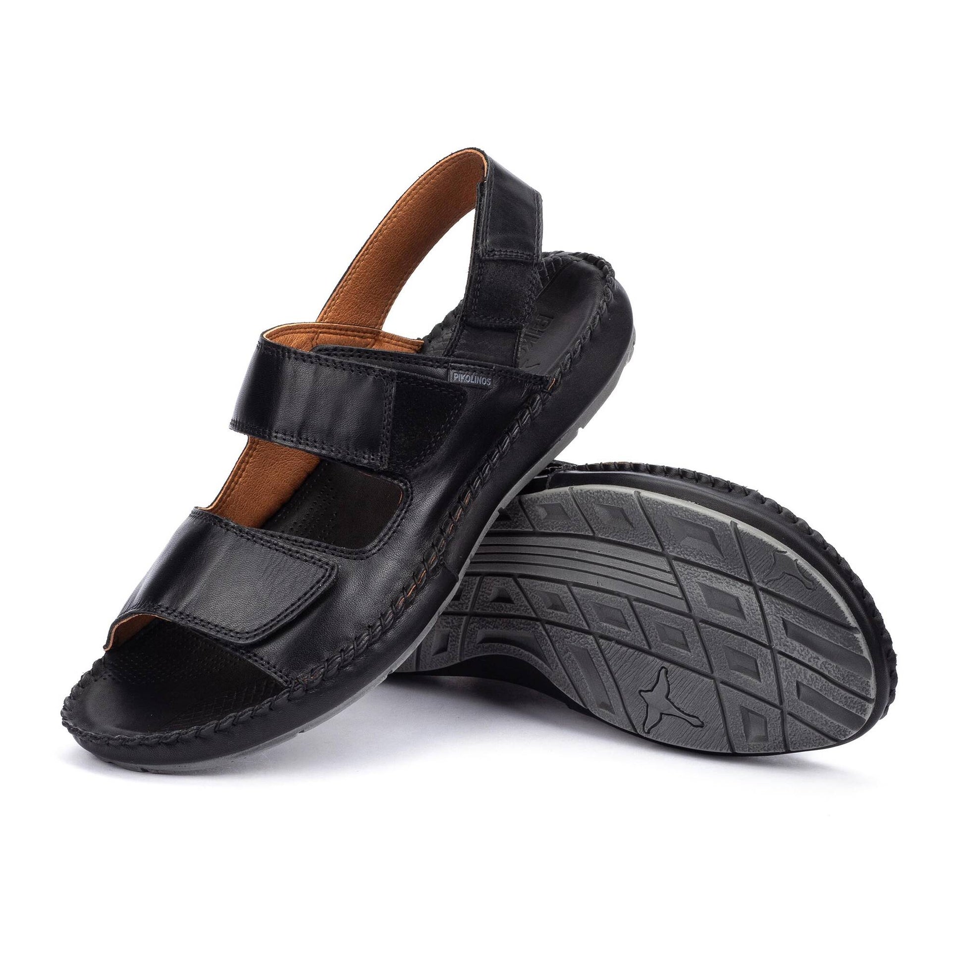 Pikolinos flat sandals with hook-and-loop closure TARIFA 06J-0017C1