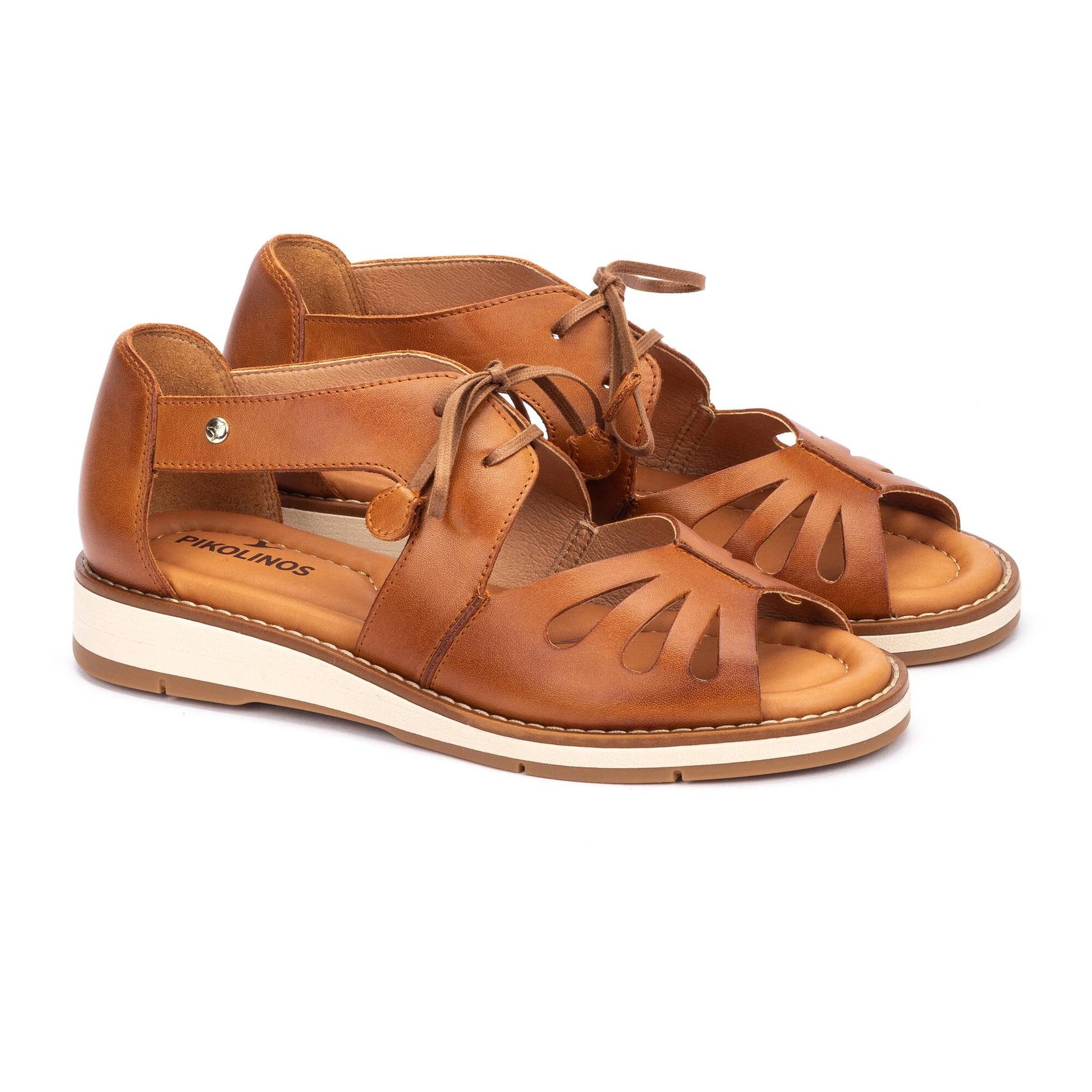 Pikolinos lace-up flat sandals ROQUETAS W9B-0947