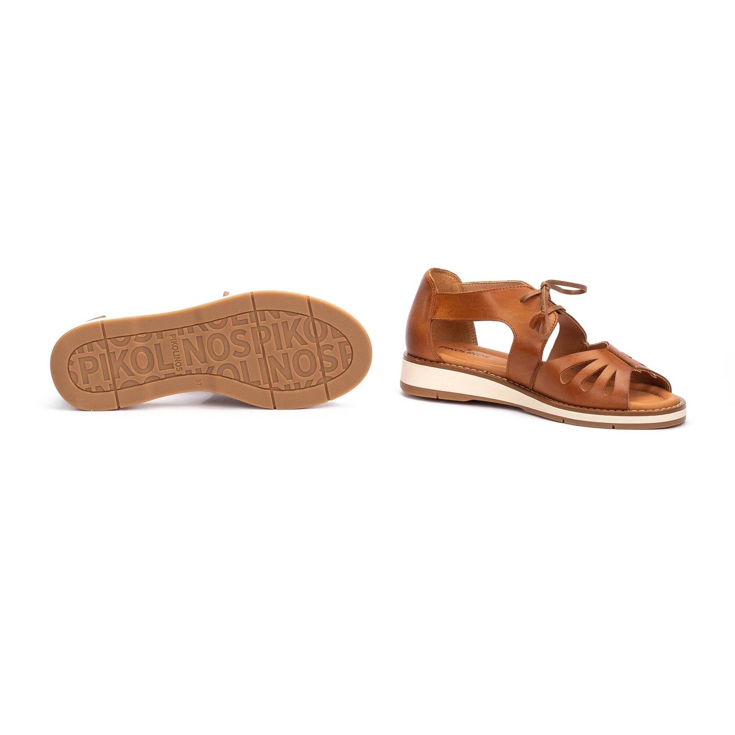 Pikolinos lace-up flat sandals ROQUETAS W9B-0947
