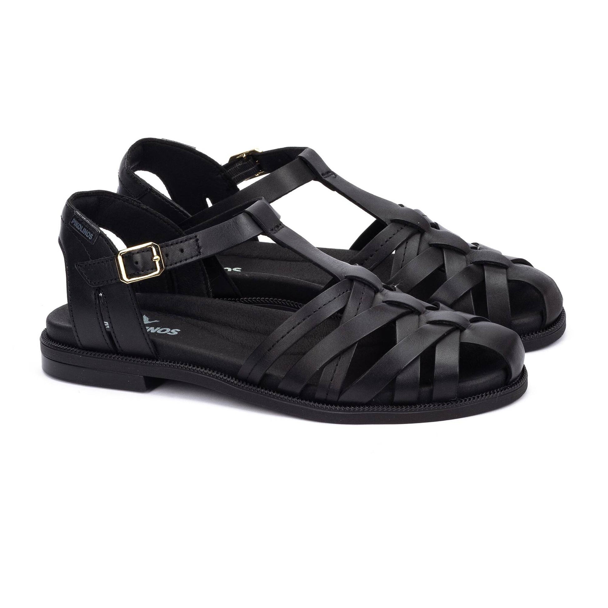 Pikolinos flat sandals with buckle NAVIA W3E-0637