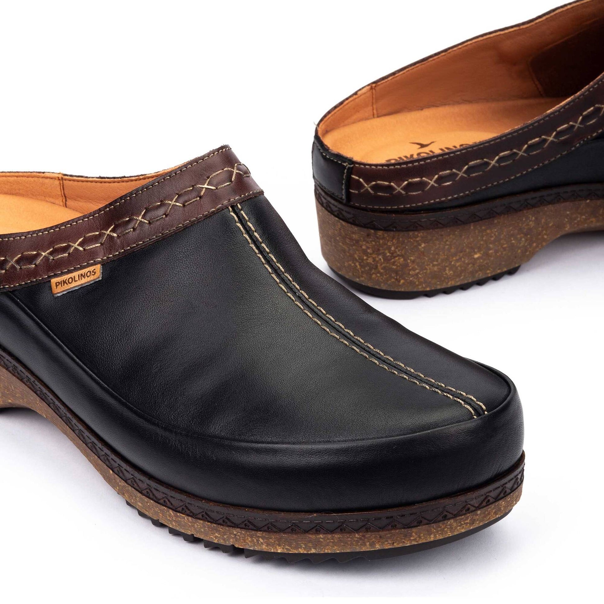 Pikolinos leather clogs GRANADA W0W-3922C1