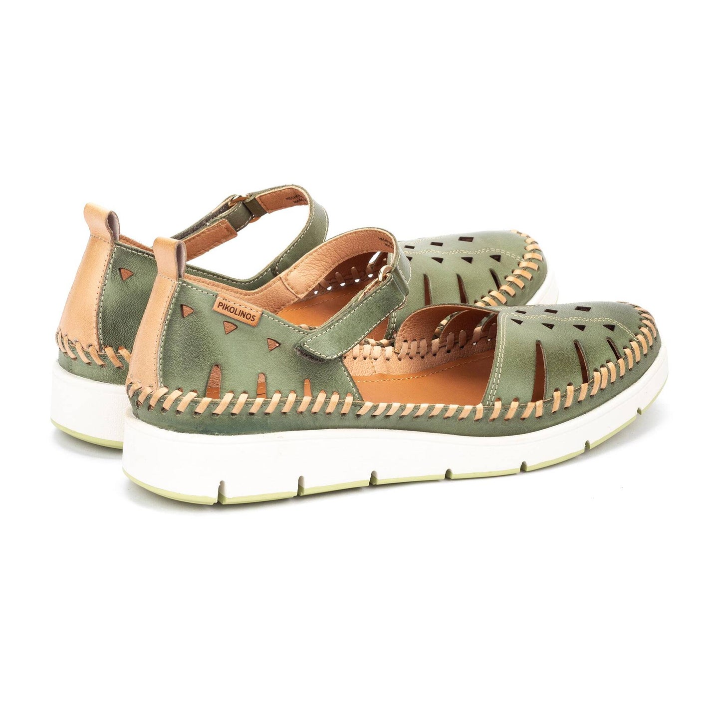 Pikolinos semi-open shoes with hook-and-loop closure TENERIFE W8D-0885C1