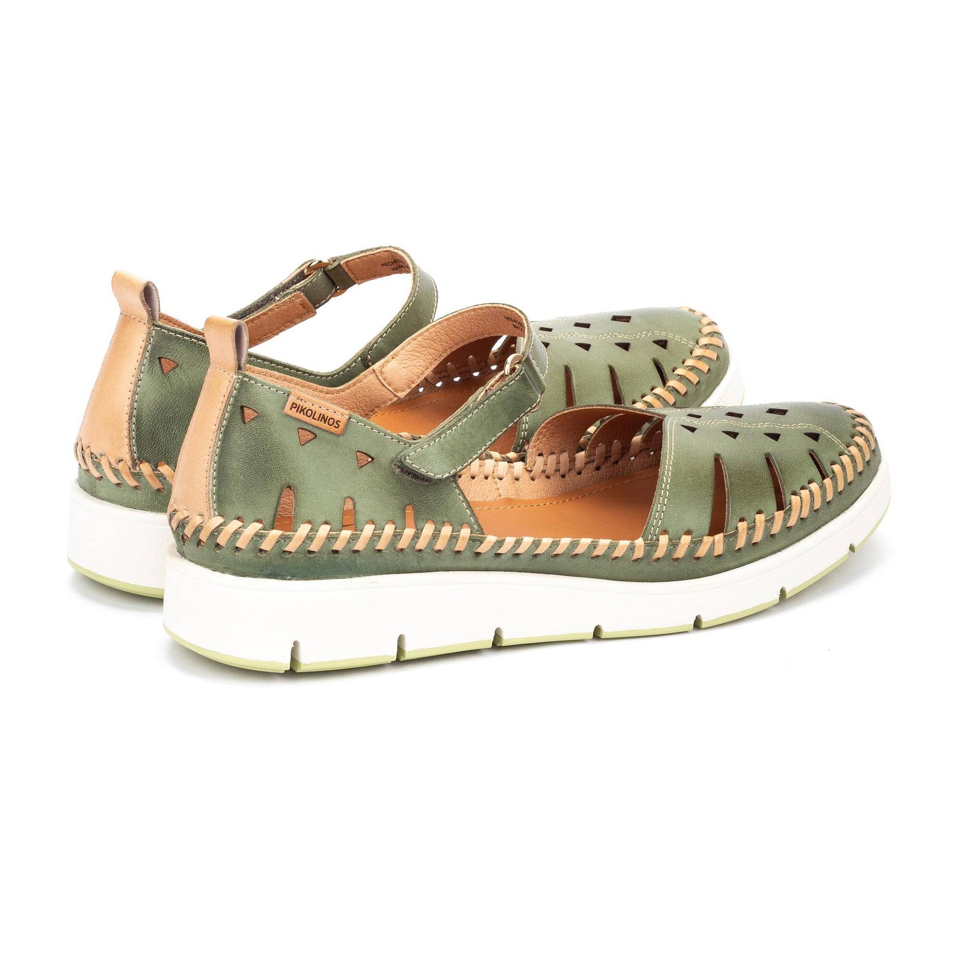 Pikolinos semi-open shoes with hook-and-loop closure TENERIFE W8D-0885C1