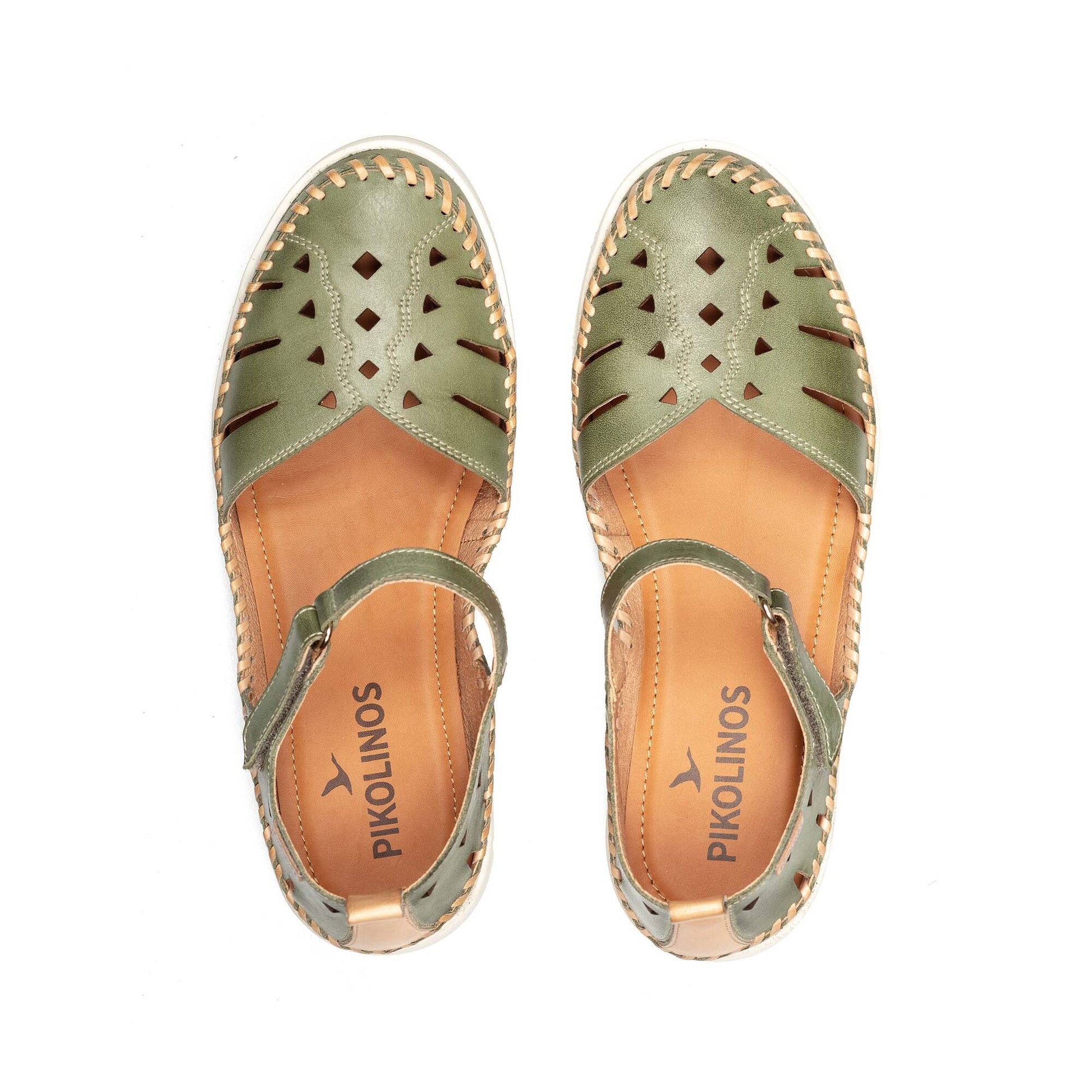 Pikolinos semi-open shoes with hook-and-loop closure TENERIFE W8D-0885C1