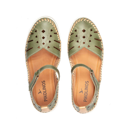 Pikolinos semi-open shoes with hook-and-loop closure TENERIFE W8D-0885C1
