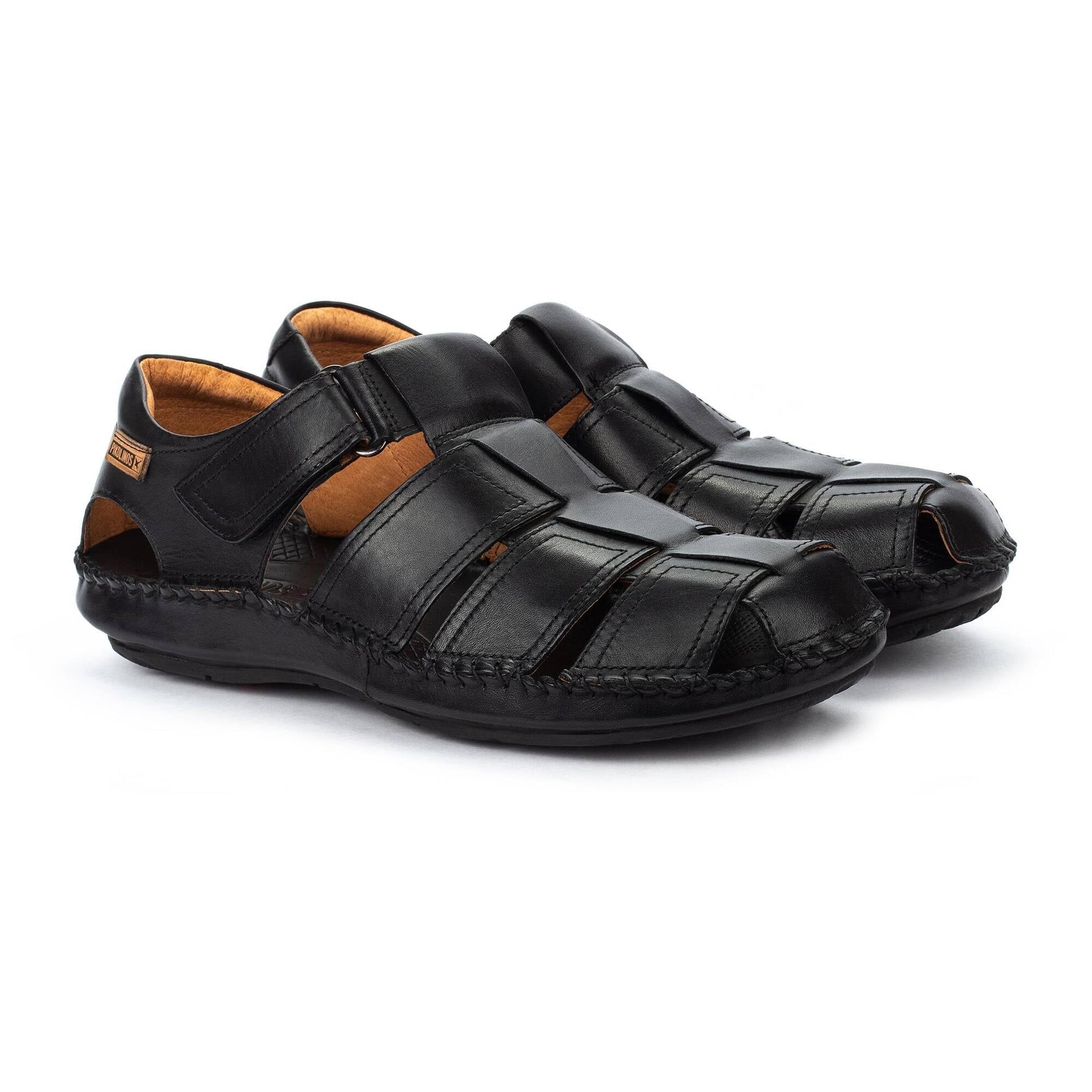 Pikolinos flat sandals with hook-and-loop closure TARIFA 06J-5433