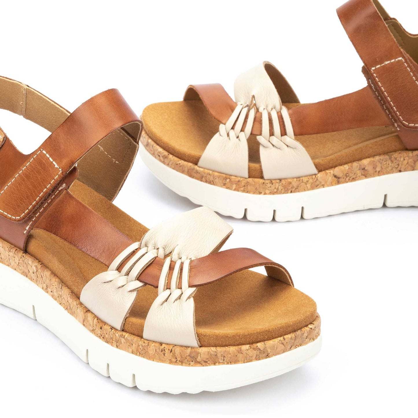 Pikolinos sandals with hook-and-loop closure PALMA W4N-0968C1
