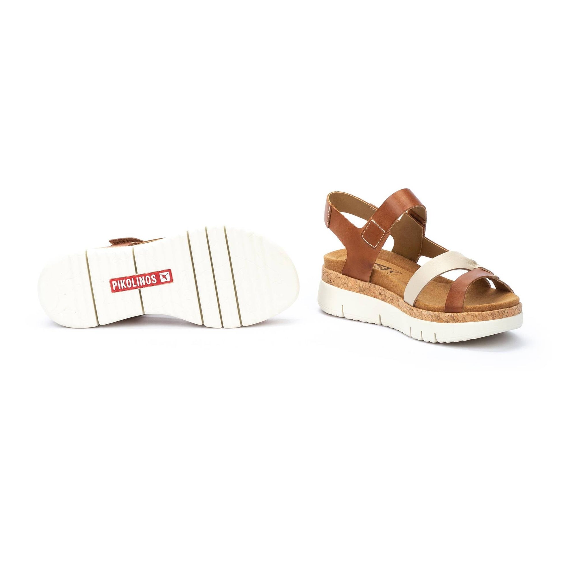 Pikolinos sandals with hook-and-loop closure PALMA W4N-0968C1