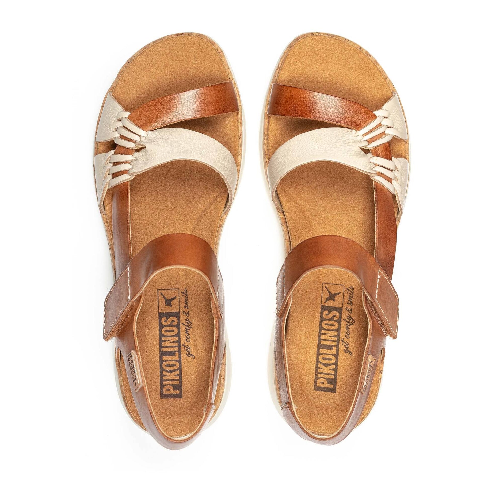 Pikolinos sandals with hook-and-loop closure PALMA W4N-0968C1
