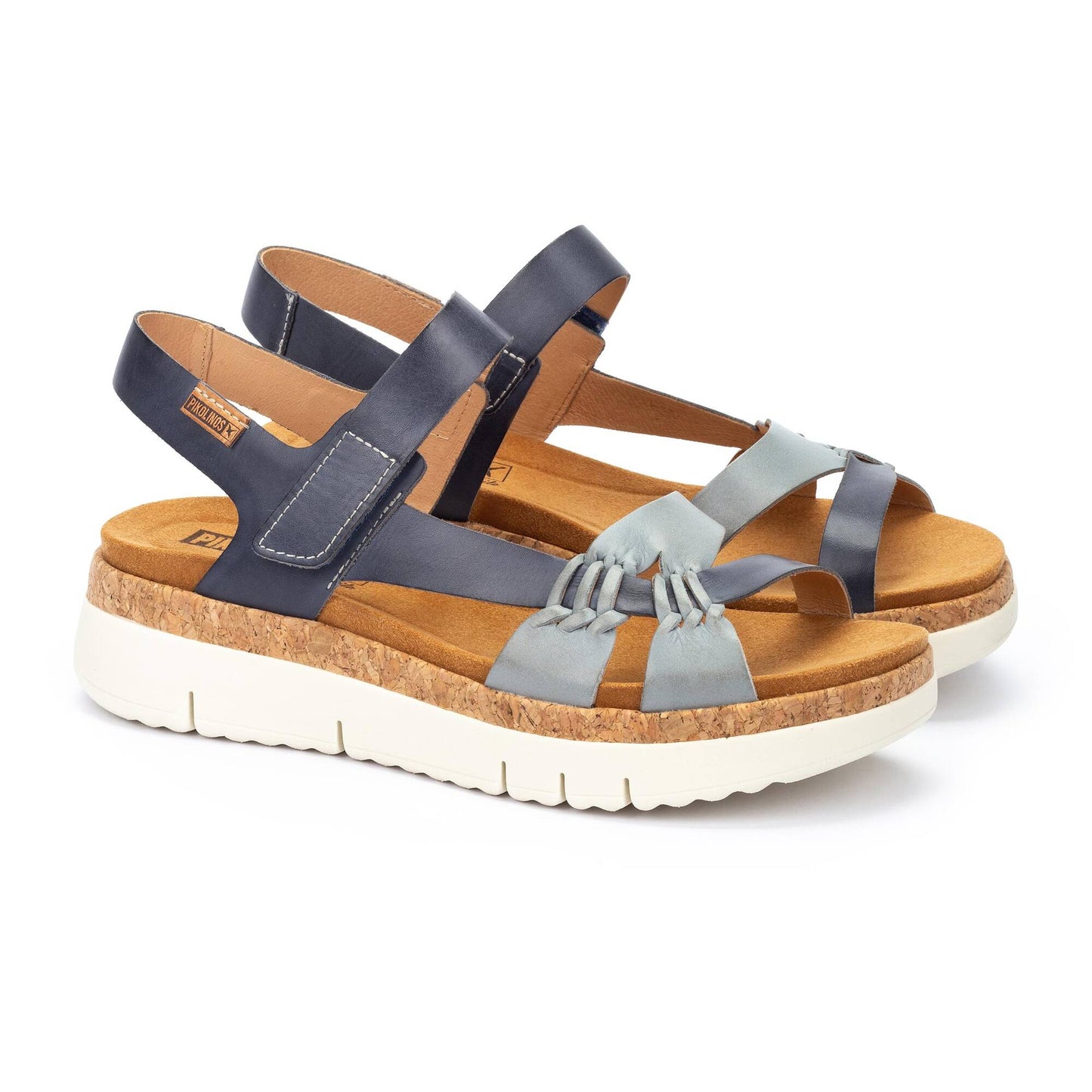 Pikolinos sandals with hook-and-loop closure PALMA W4N-0968C1