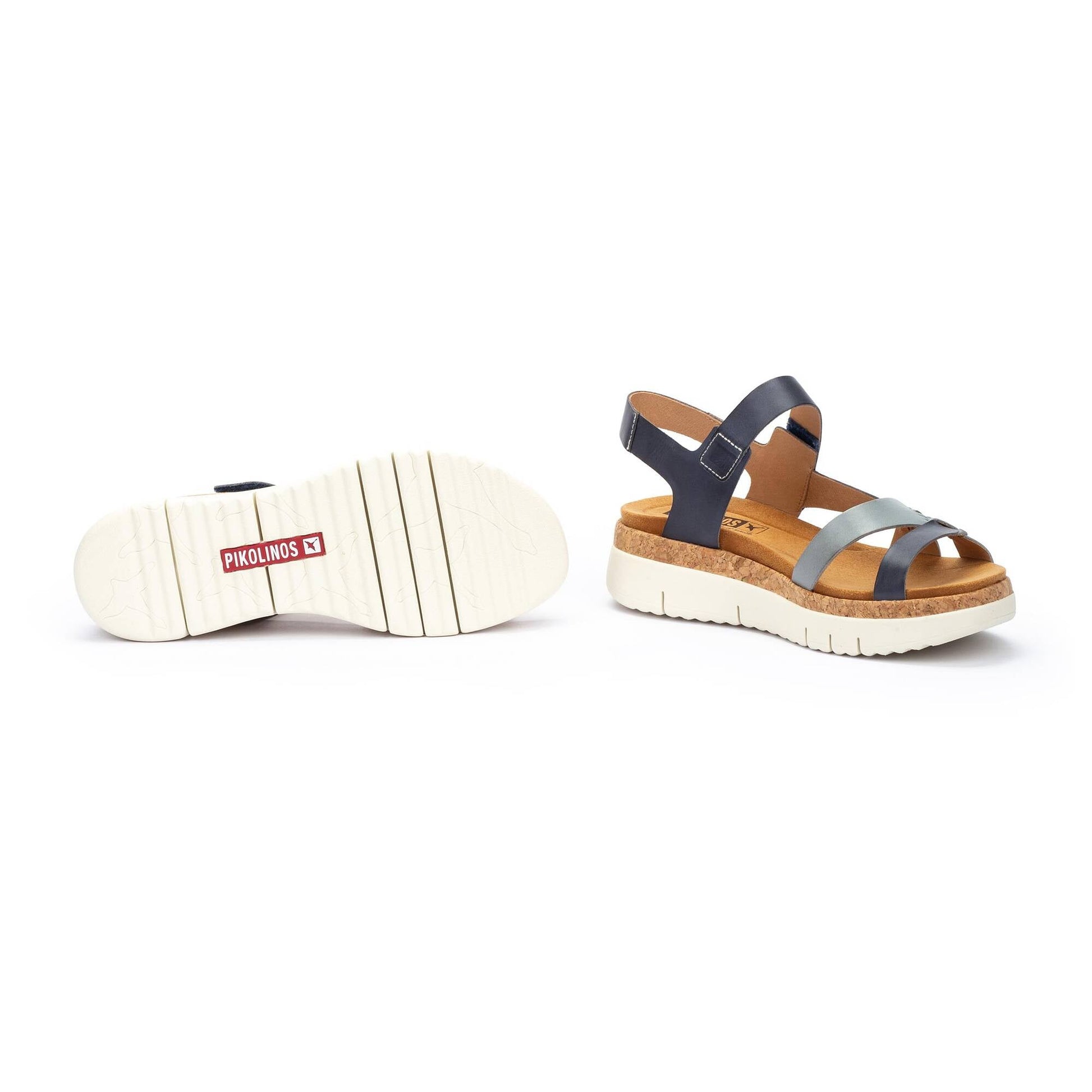 Pikolinos sandals with hook-and-loop closure PALMA W4N-0968C1