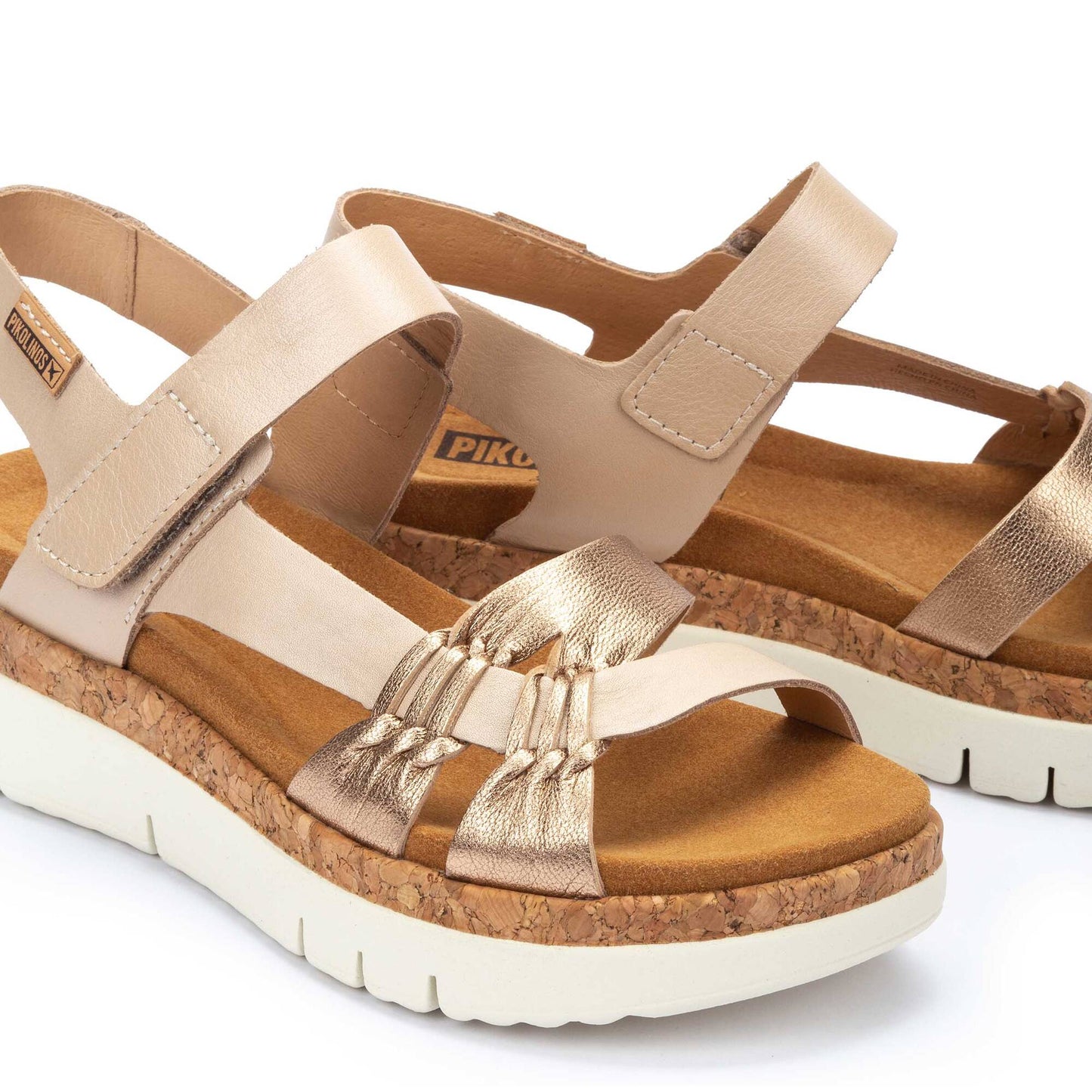 Pikolinos sandals with hook-and-loop closure PALMA W4N-0968CLC1