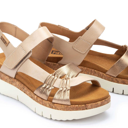 Pikolinos sandals with hook-and-loop closure PALMA W4N-0968CLC1