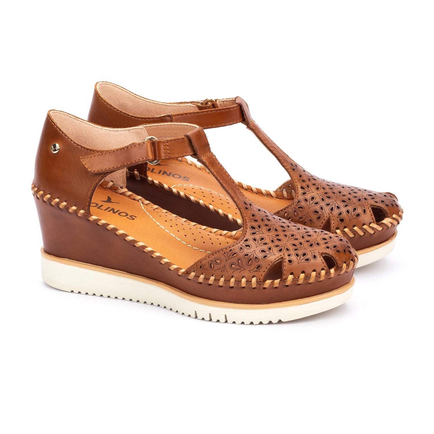 Pikolinos wedge sandals with hook-and-loop closure AGUADULCE W3Z-1629