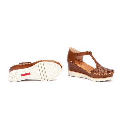 Pikolinos wedge sandals with hook-and-loop closure AGUADULCE W3Z-1629