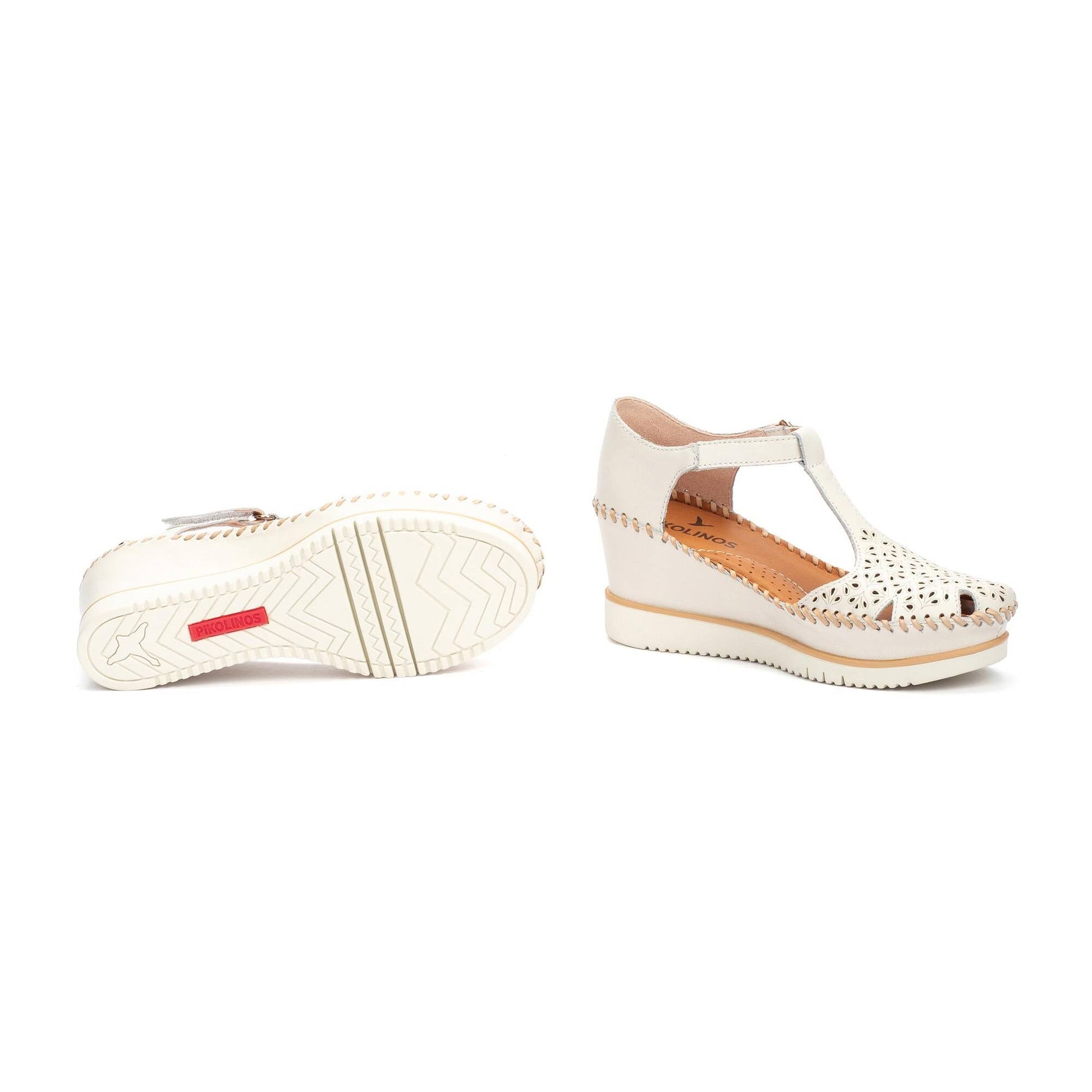 Pikolinos wedge sandals with hook-and-loop closure AGUADULCE W3Z-1629