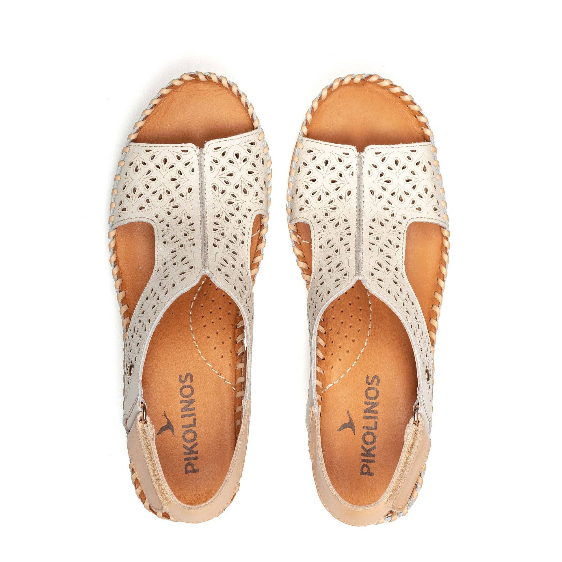 Pikolinos wedge sandals with hook-and-loop closure AGUADULCE W3Z-1623C1