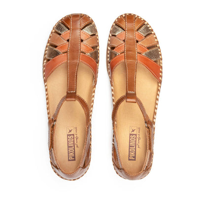 Pikolinos semi-open shoes with hook-and-loop closure CADAQUES W8K-0705C1
