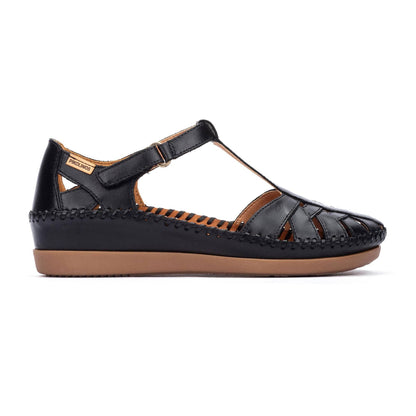 Pikolinos semi-open shoes with hook-and-loop closure CADAQUES W8K-0705