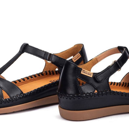 Pikolinos semi-open shoes with hook-and-loop closure CADAQUES W8K-0705