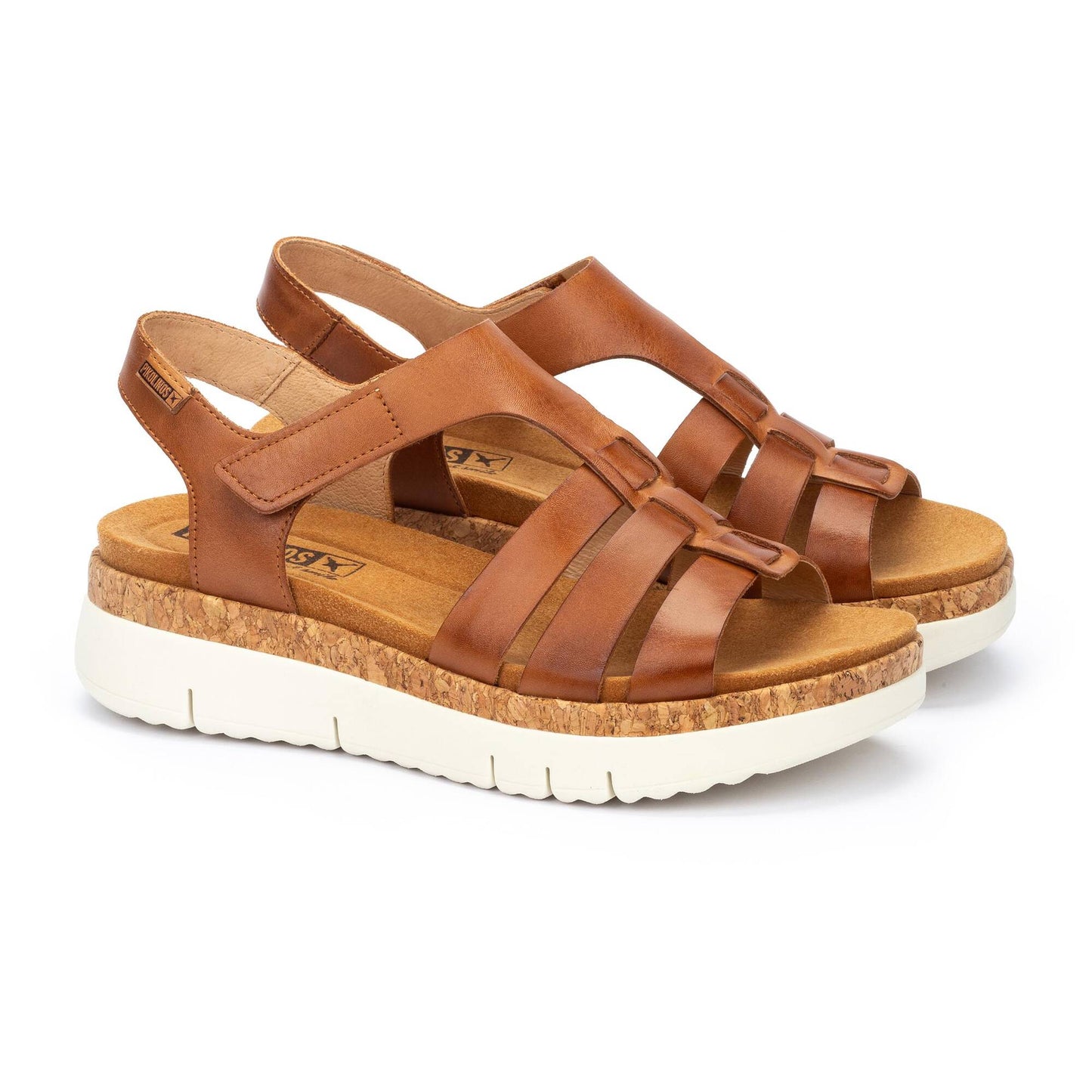Pikolinos sandals with hook-and-loop closure PALMA W4N-0754
