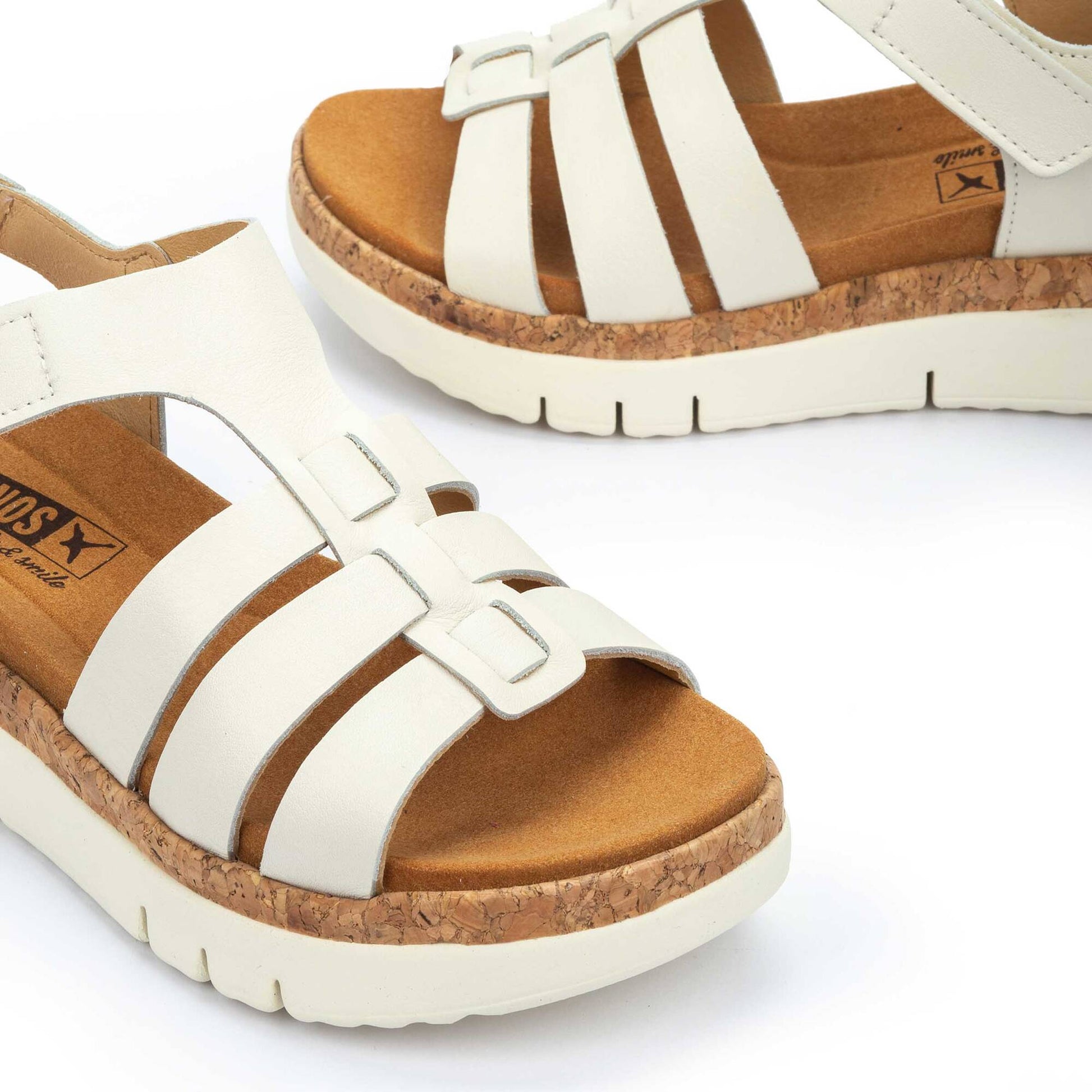 Pikolinos sandals with hook-and-loop closure PALMA W4N-0754