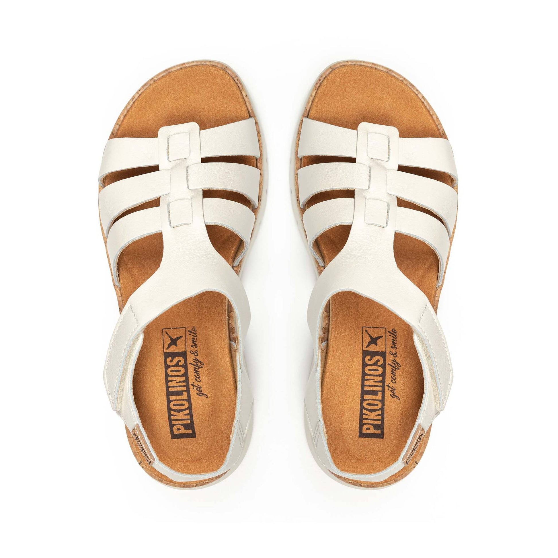 Pikolinos sandals with hook-and-loop closure PALMA W4N-0754