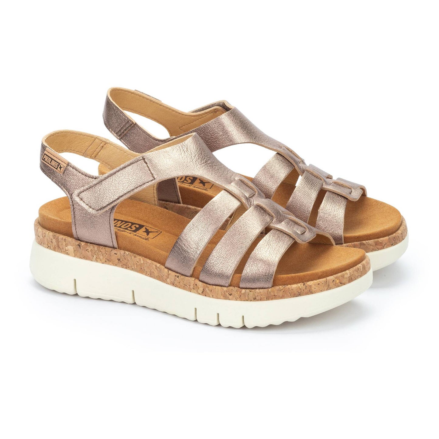 Pikolinos sandals with hook-and-loop closure PALMA W4N-0754CL