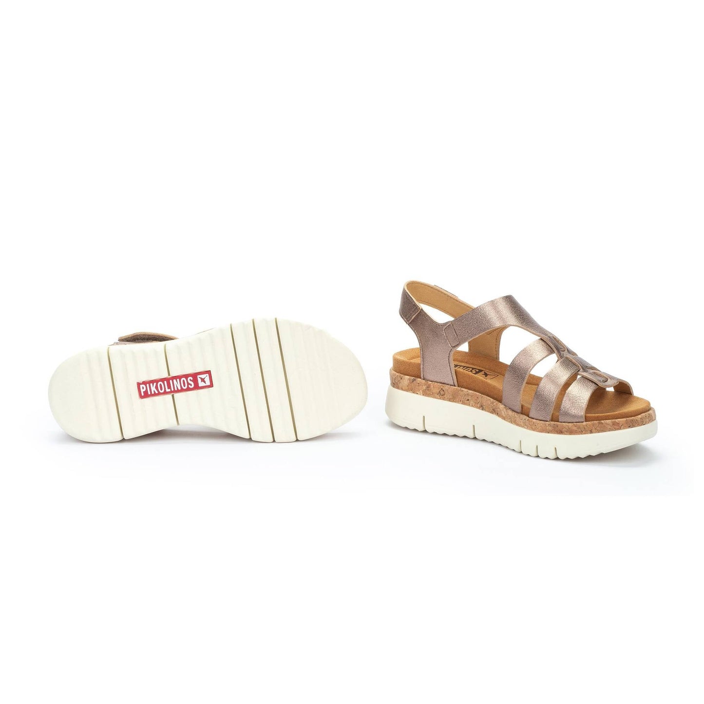 Pikolinos sandals with hook-and-loop closure PALMA W4N-0754CL