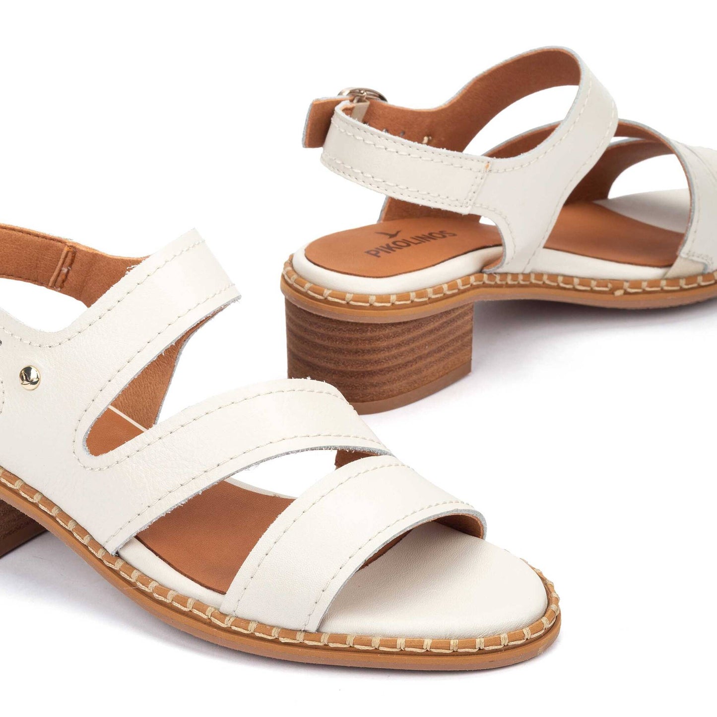 Pikolinos heeled sandals with buckle BLANES W3H-1635