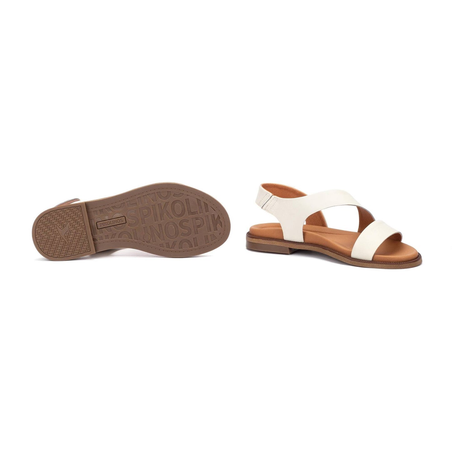 Pikolinos flat sandals with elastic closure NAVIA W3E-0652