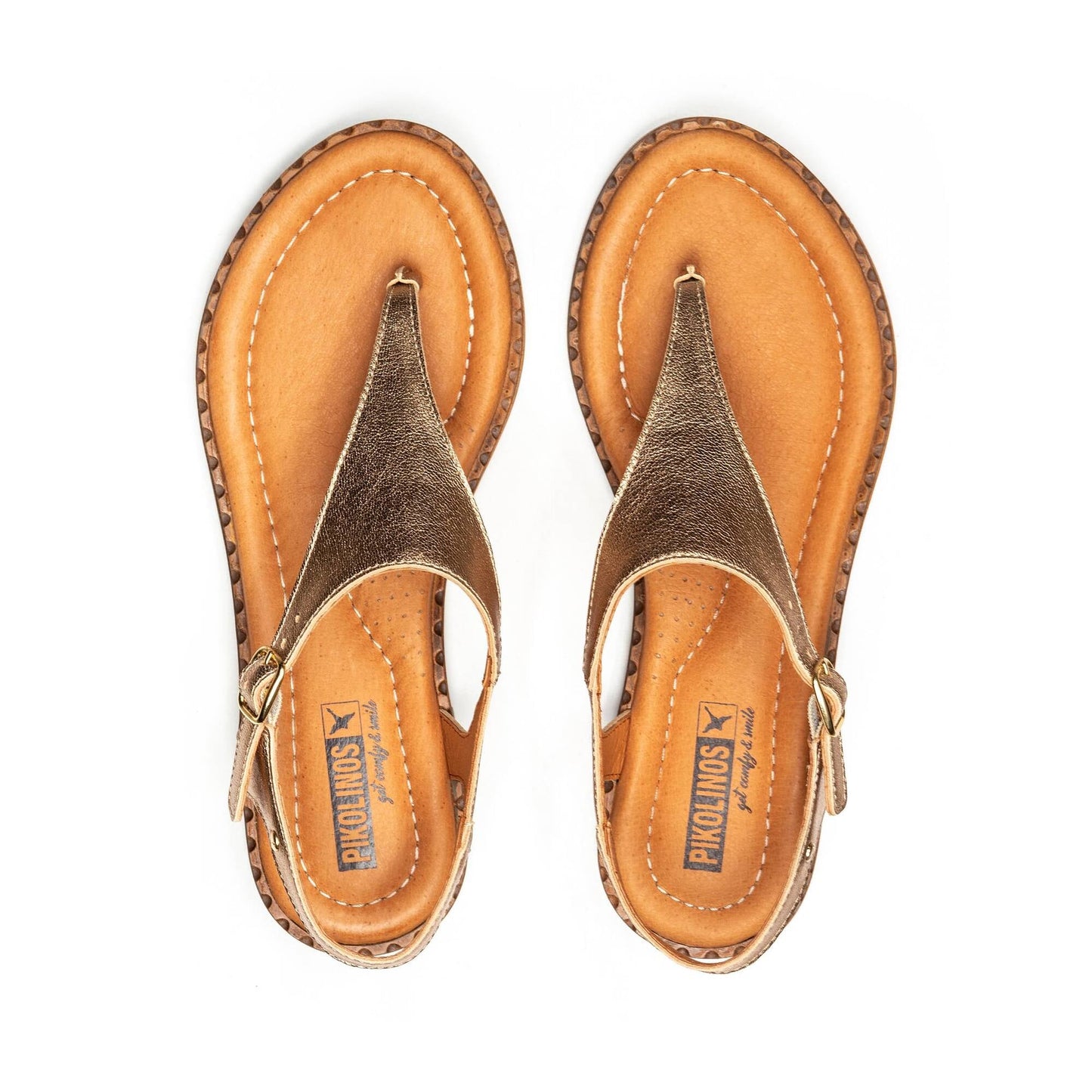 Pikolinos flat sandals with buckle ALGAR W0X-0954CL