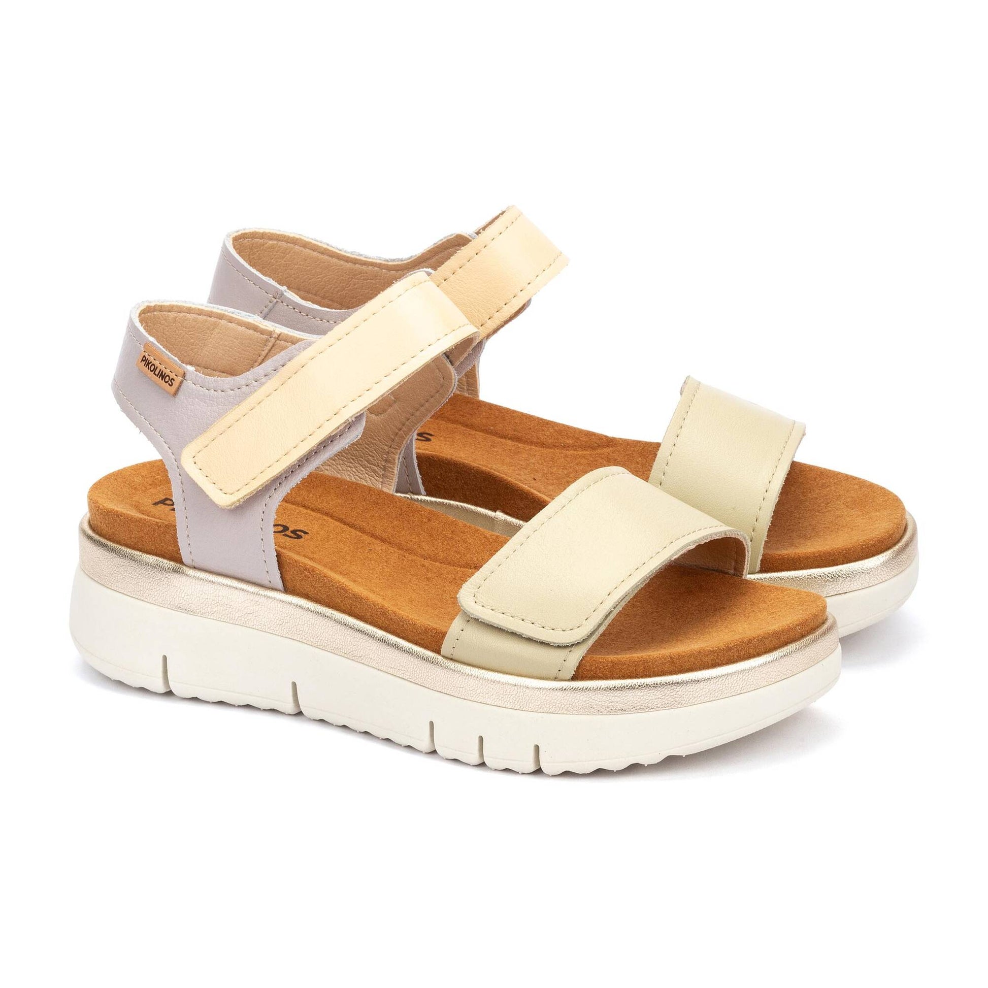 Pikolinos sandals with hook-and-loop closure PALMA W4N-0940C2