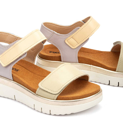 Pikolinos sandals with hook-and-loop closure PALMA W4N-0940C2