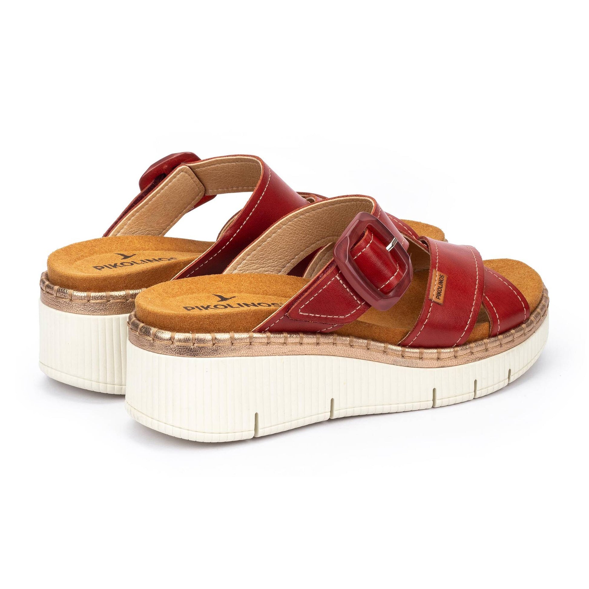 Pikolinos wedge sandals with buckle GOMERA W0K-0827C1