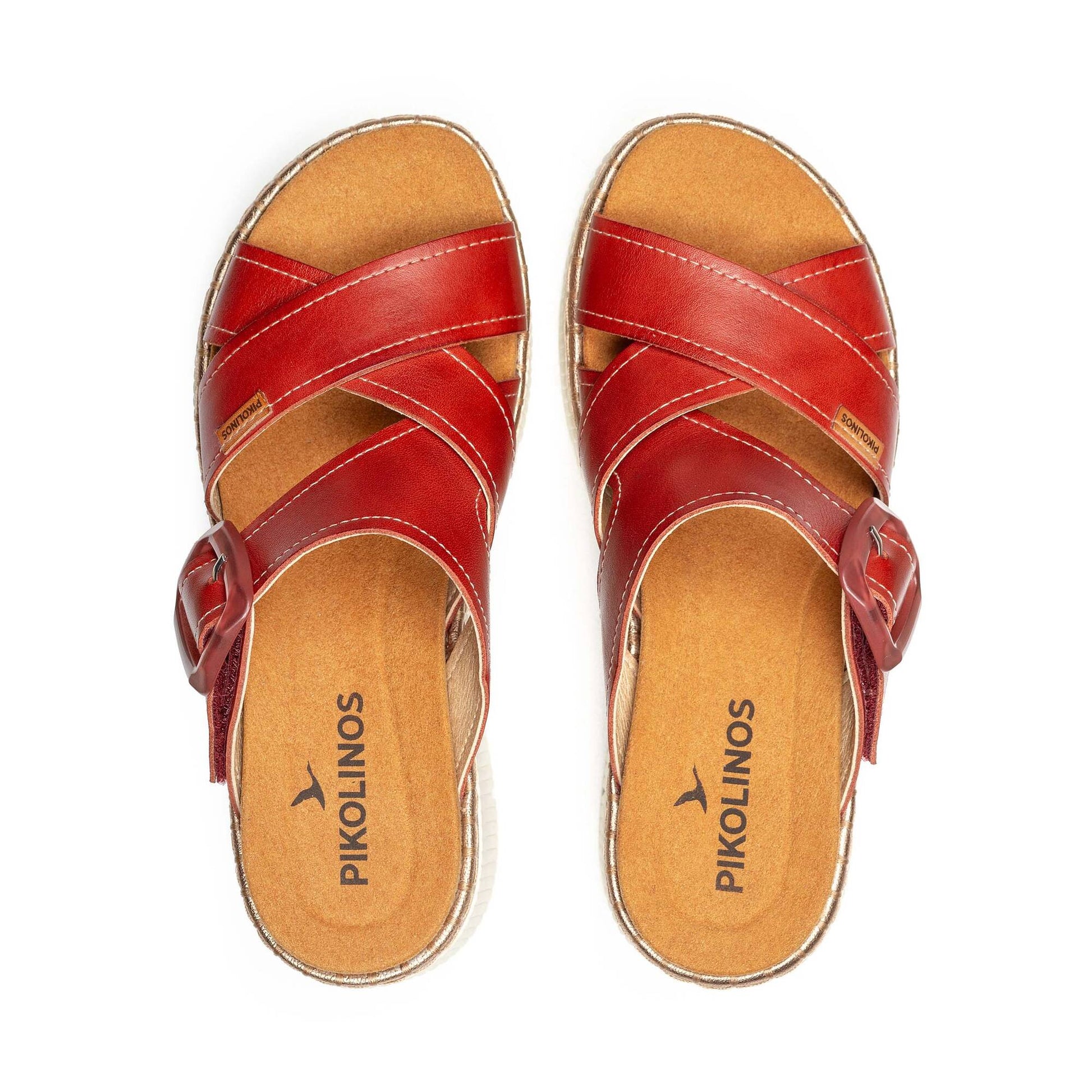 Pikolinos wedge sandals with buckle GOMERA W0K-0827C1