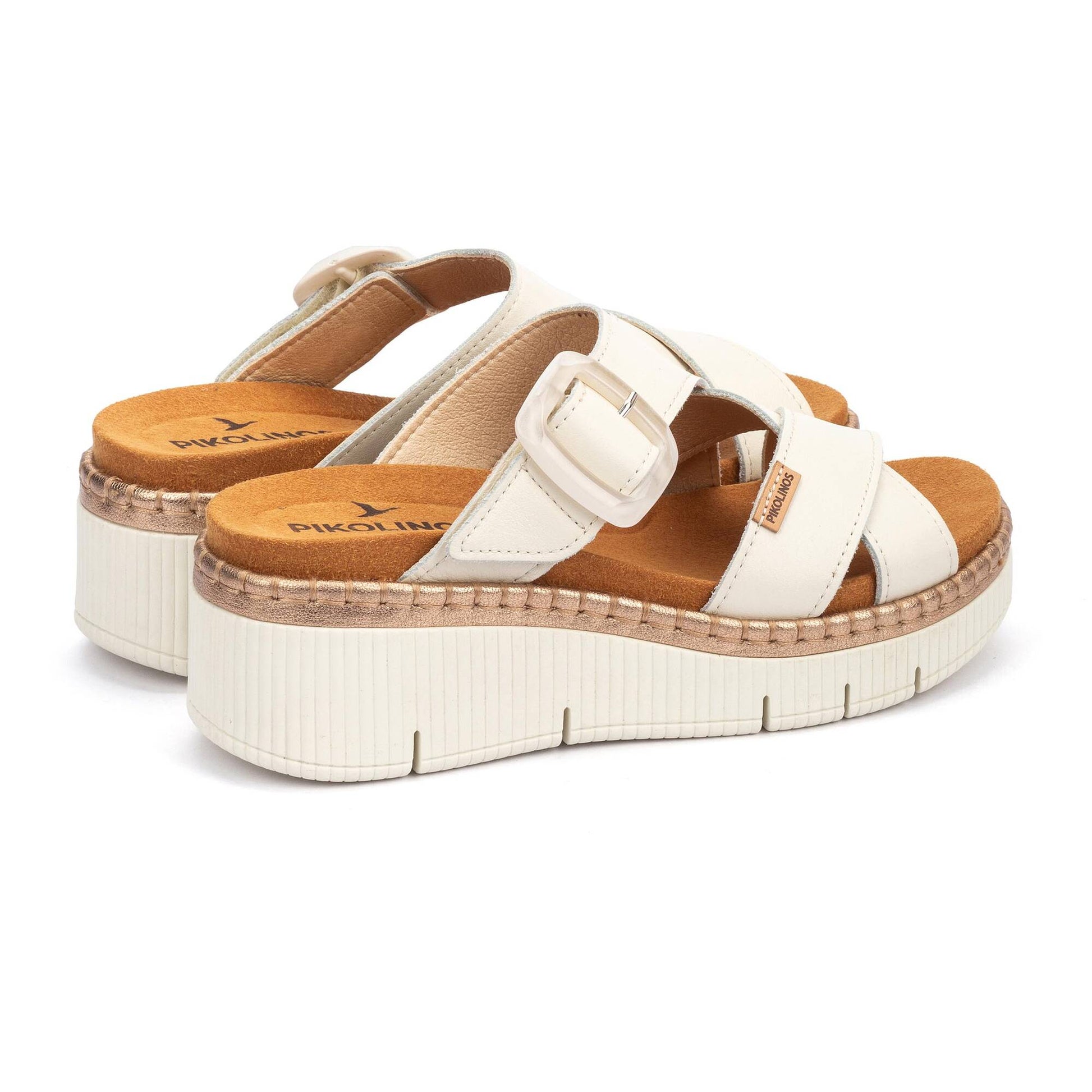 Pikolinos wedge sandals with buckle GOMERA W0K-0827C1