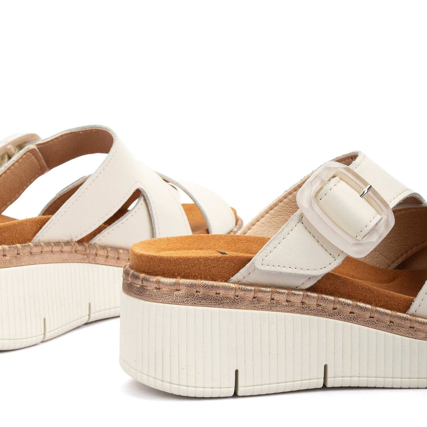 Pikolinos wedge sandals with buckle GOMERA W0K-0827C1