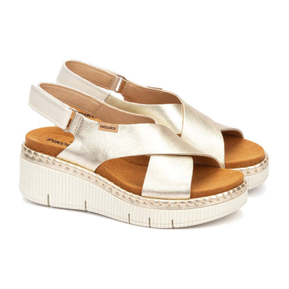 Pikolinos wedge sandals with hook-and-loop closure GOMERA W0K-0606CLC1