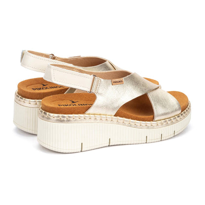 Pikolinos wedge sandals with hook-and-loop closure GOMERA W0K-0606CLC1