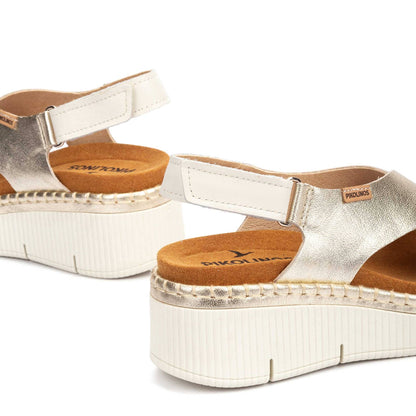 Pikolinos wedge sandals with hook-and-loop closure GOMERA W0K-0606CLC1