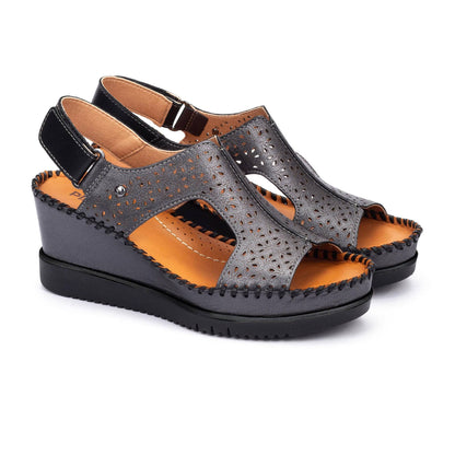 Pikolinos wedge sandals with hook-and-loop closure AGUADULCE W3Z-1623CLC1