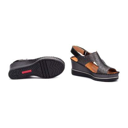 Pikolinos wedge sandals with hook-and-loop closure AGUADULCE W3Z-1623CLC1