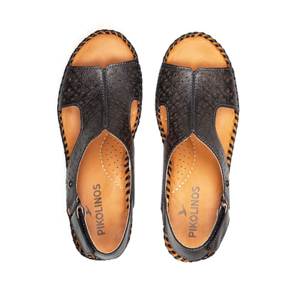 Pikolinos wedge sandals with hook-and-loop closure AGUADULCE W3Z-1623CLC1