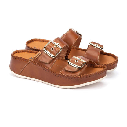 Pikolinos wedge sandals with hook-and-loop closure MARINA W1C-0957