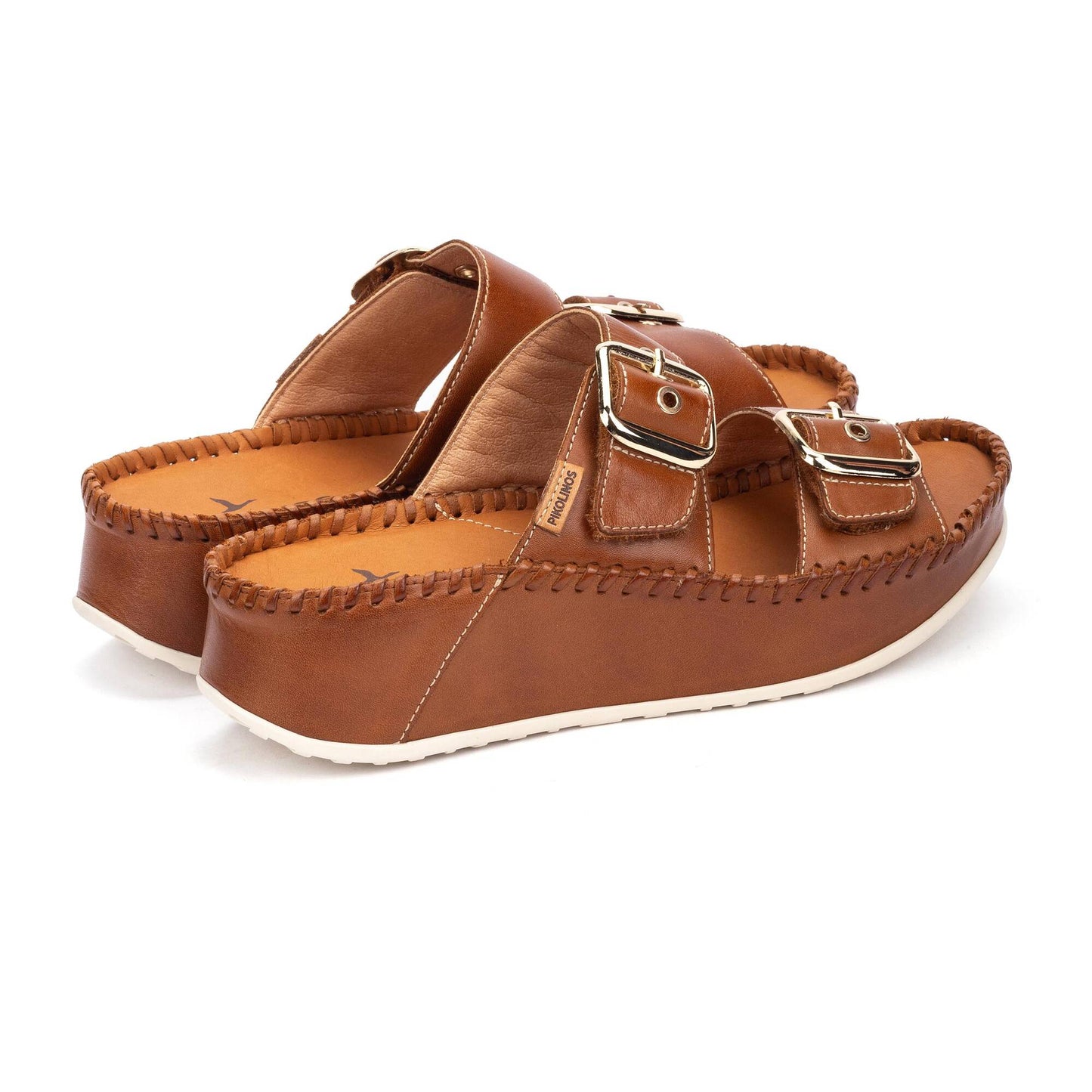 Pikolinos wedge sandals with hook-and-loop closure MARINA W1C-0957