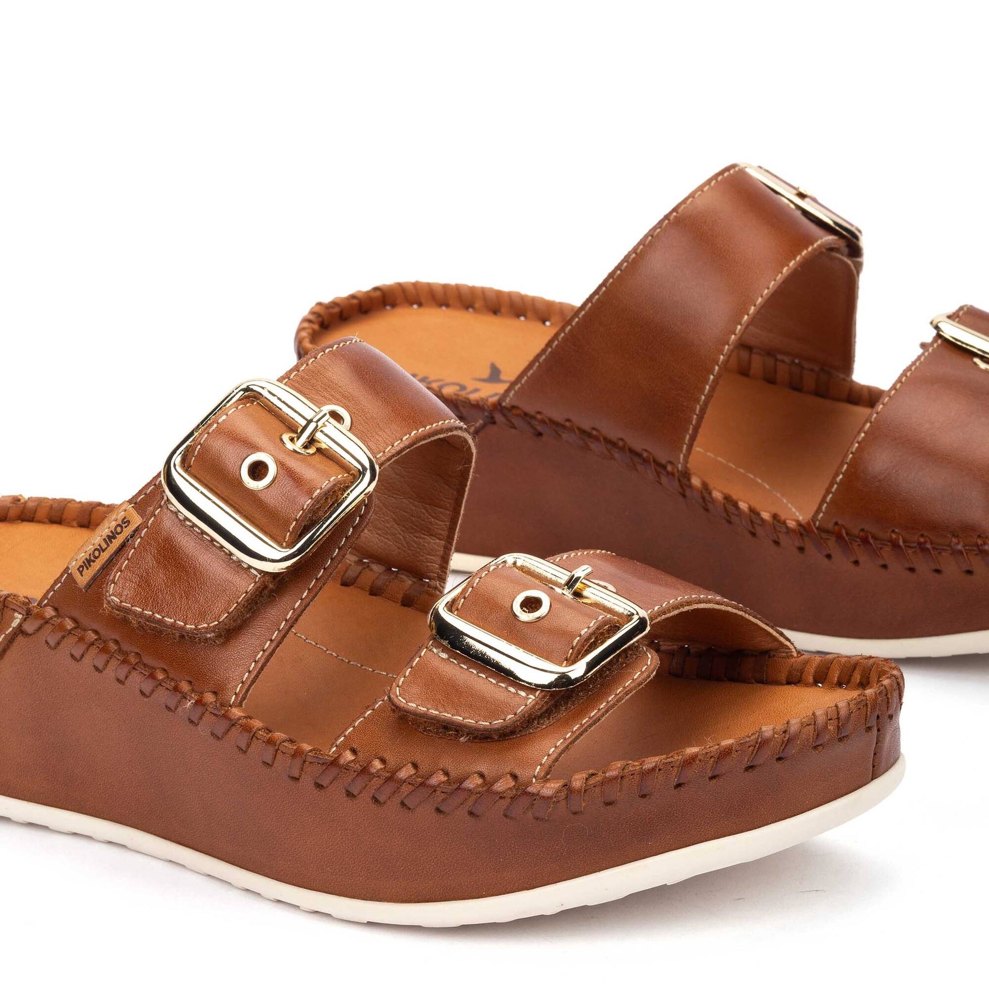 Pikolinos wedge sandals with hook-and-loop closure MARINA W1C-0957