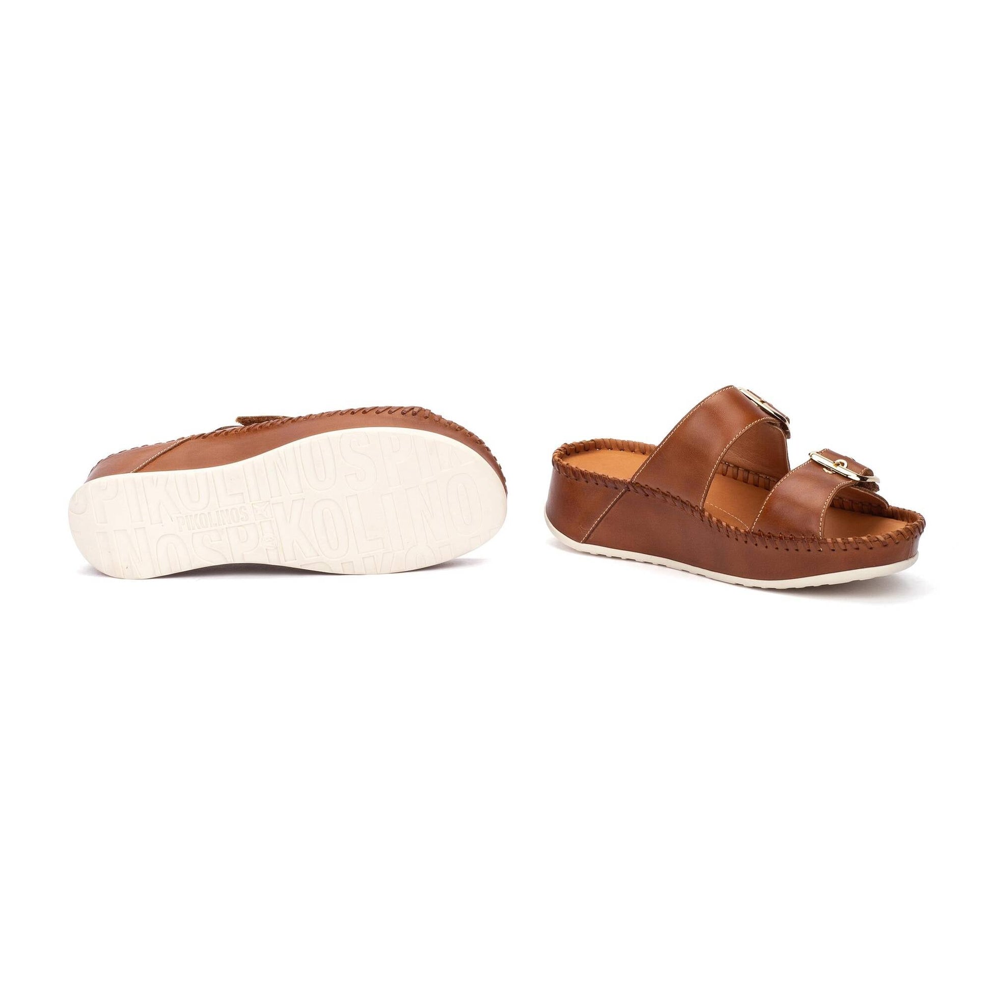 Pikolinos wedge sandals with hook-and-loop closure MARINA W1C-0957